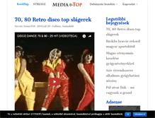 Tablet Screenshot of mediatop.hu